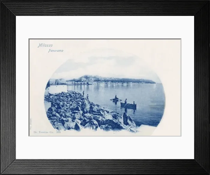 Framed Print : Italy - Milazzo, Sicily Framed Print : Italy - Milazzo, Sicily