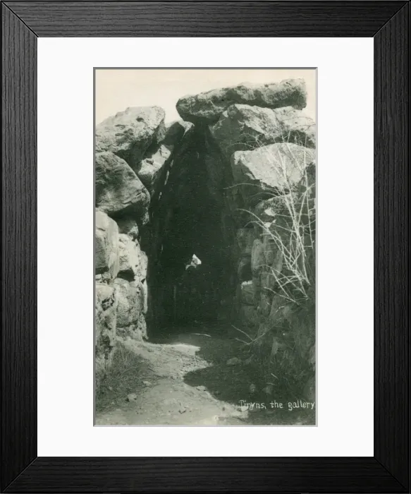 Framed Print : Tiryns - The Gallery Framed Print : Tiryns - The Gallery