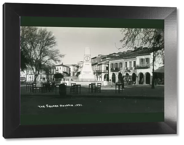 The Main Square - Pylos, Greece