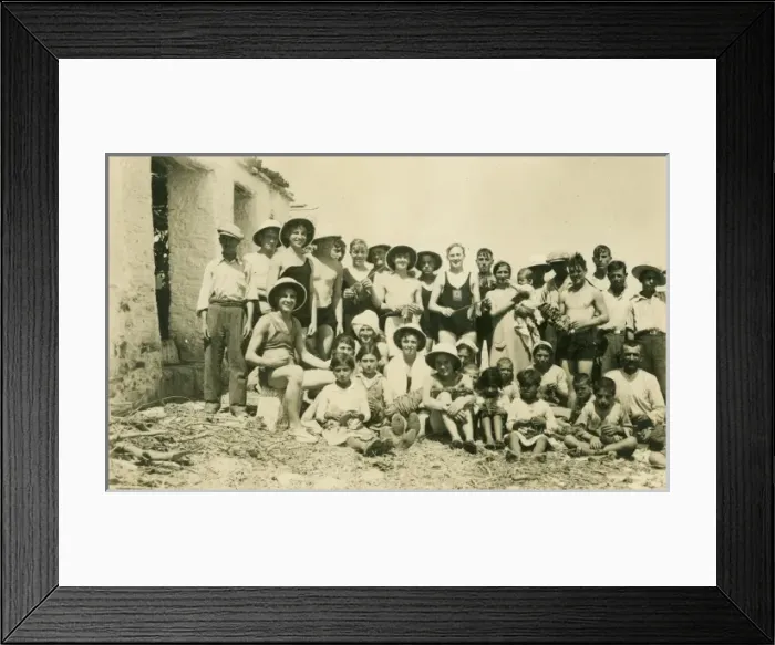 Framed Print : Samos - Tobacco Growers Framed Print : Samos - Tobacco Growers