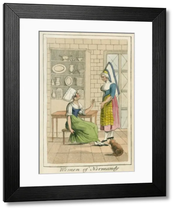 Framed Print : Women of Normandy Framed Print : Women of Normandy