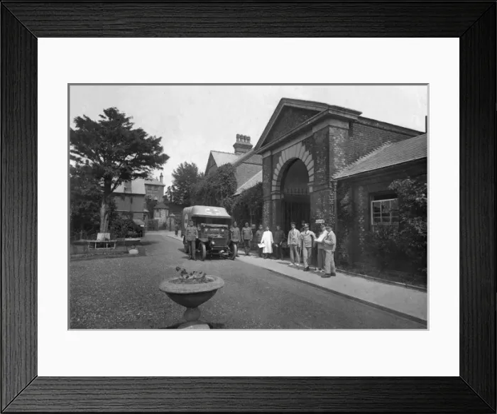 Framed Print : Union Workhouse, Guildford, Surrey Framed Print : Union Workhouse, Guildford, Surrey