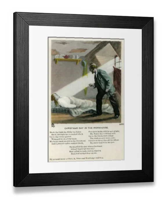 Framed Print : Christmas Day in the Workhouse Framed Print : Christmas Day in the Workhouse