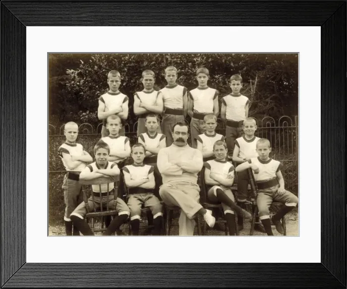 Framed Print : Kensington & Chelsea District School, gym team Framed Print : Kensington & Chelsea District School, gym team