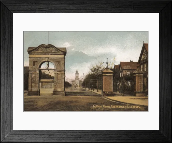 Framed Print : West Derby Union cottage homes, Fazakerley, Liverpool Framed Print : West Derby Union cottage homes, Fazakerley, Liverpool