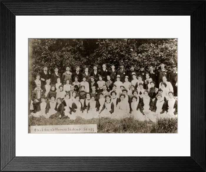 Framed Print : Greenwich Union Cottage Homes, Sidcup, Kent