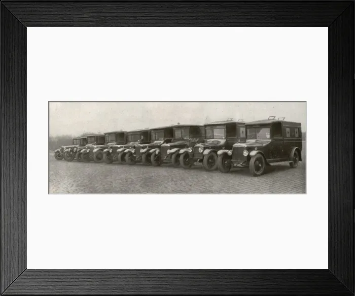Framed Print : Manchester Union Ambulances Framed Print : Manchester Union Ambulances