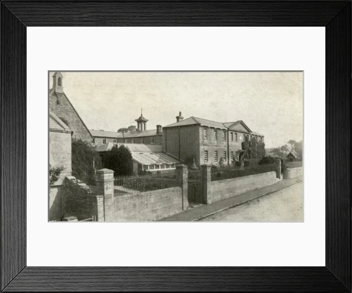 Framed Print : Union Workhouse, Northleach, Gloucestershire Framed Print : Union Workhouse, Northleach, Gloucestershire