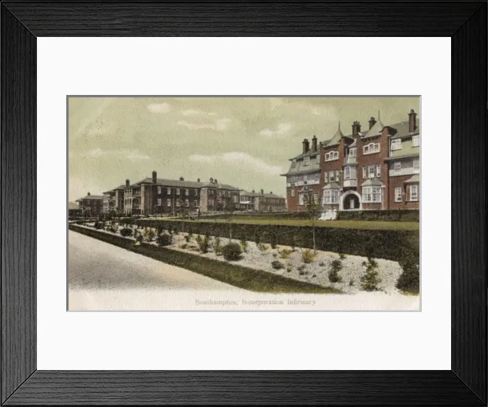Framed Print : Southampton Incorporation Infirmary, Shirley Warren Framed Print : Southampton Incorporation Infirmary, Shirley Warren
