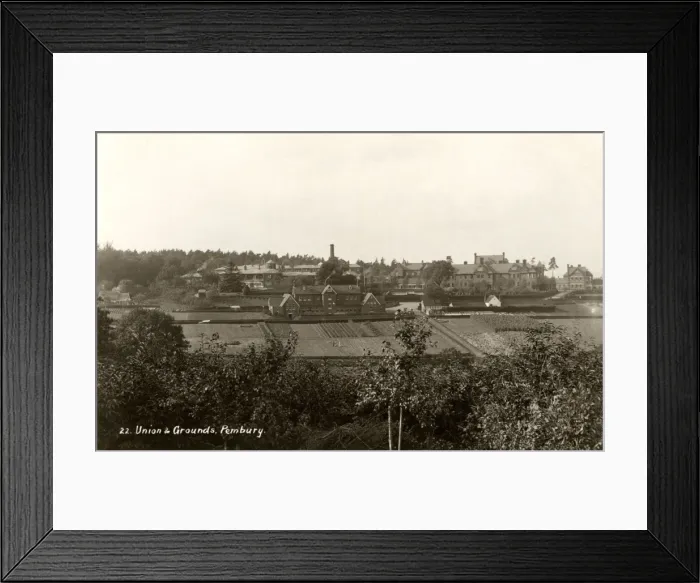Framed Print : Tonbridge Union Workhouse, Pembury, Kent