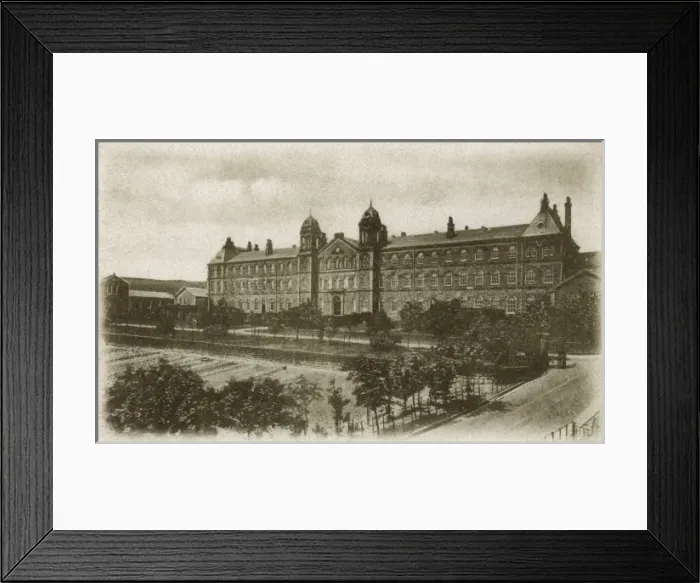 Framed Print : Union Workhouse, Haslingden, Lancashire Framed Print : Union Workhouse, Haslingden, Lancashire