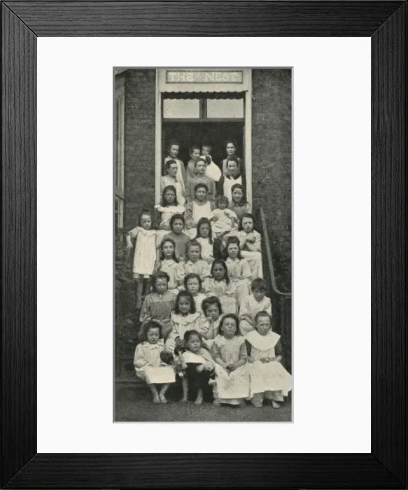 Framed Print : The Nest, Salvation Army Childrens Home, London Framed Print : The Nest, Salvation Army Childrens Home, London
