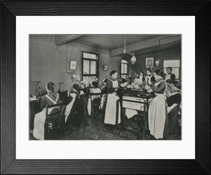 Framed Print : Salvation Army knitting factory Framed Print : Salvation Army knitting factory