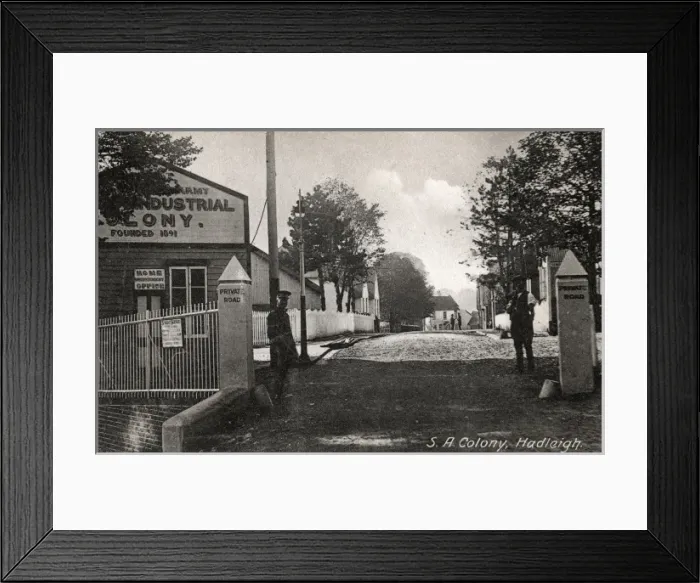 Framed Print : Salvation Army Labour Colony at Hadleigh, Essex
