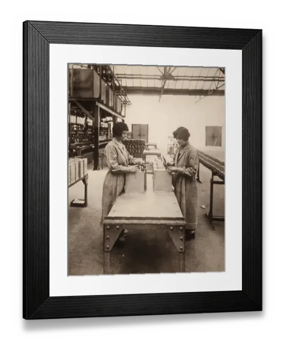 Framed Print : Sealing Cans - Hackney Wick Framed Print : Sealing Cans - Hackney Wick