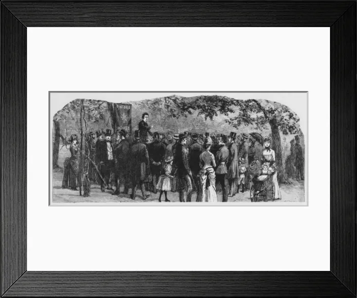 Framed Print : Sunday afternoon, Victoria Park Framed Print : Sunday afternoon, Victoria Park
