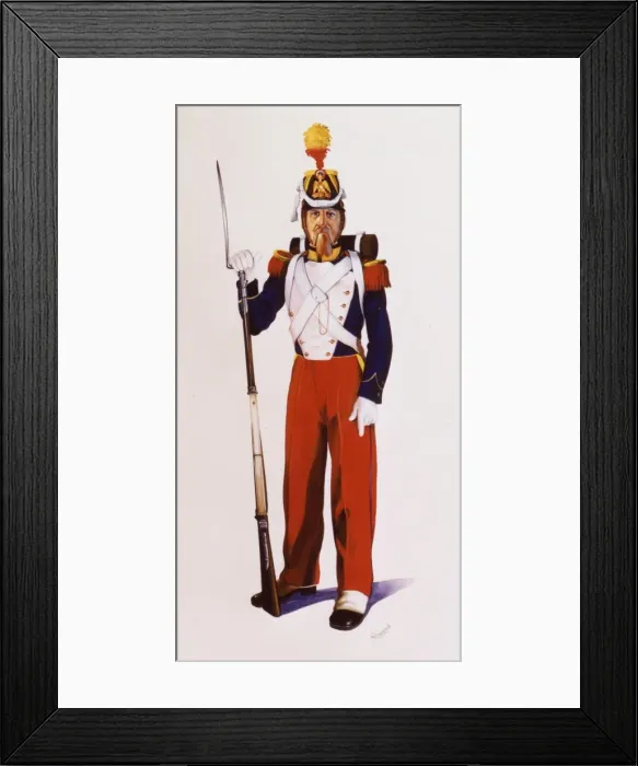Framed Print : French Voltigeur Framed Print : French Voltigeur