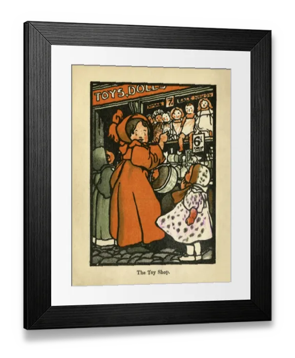 Framed Print : The Toy Shop Framed Print : The Toy Shop