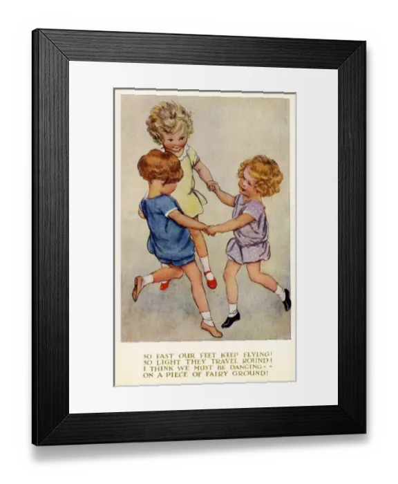 Framed Print : Ring-a-Roses by Susan Beatrice Pearse Framed Print : Ring-a-Roses by Susan Beatrice Pearse