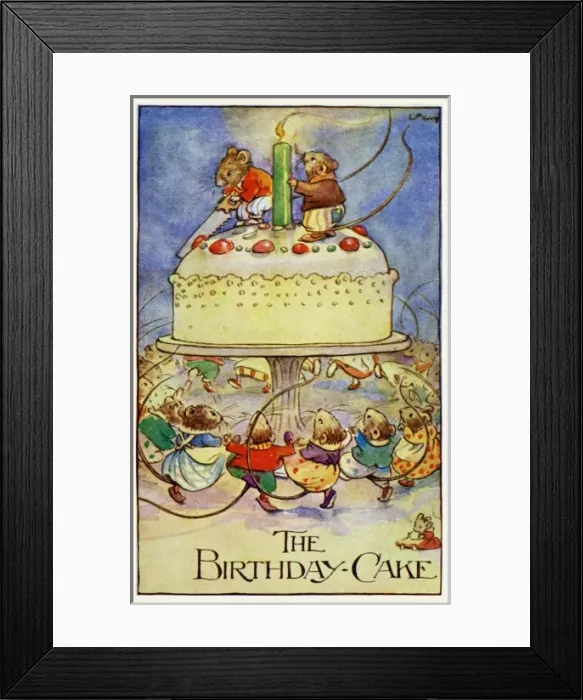 Framed Print : The birthday cake Framed Print : The birthday cake