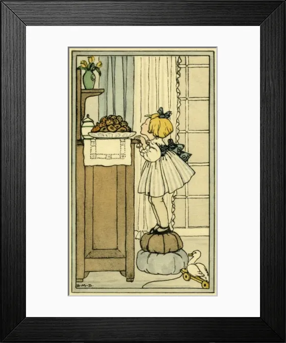 Framed Print : The birthday surprise Framed Print : The birthday surprise
