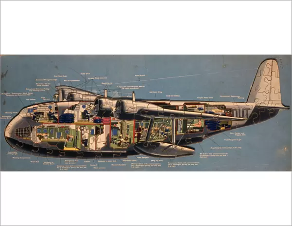 Empire flying boat jigsaw