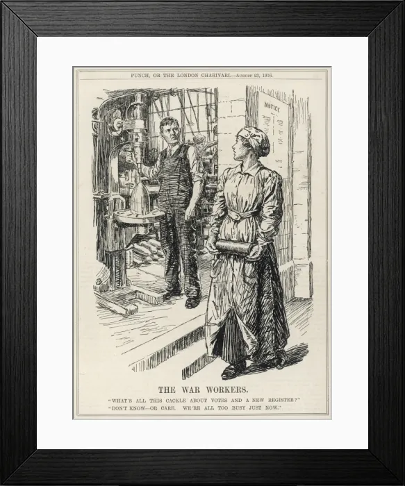 Framed Print : The War Workers Framed Print : The War Workers