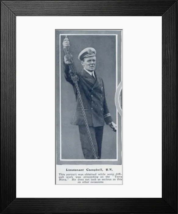 Framed Print : Lieutenant Campbell R. N Framed Print : Lieutenant Campbell R. N