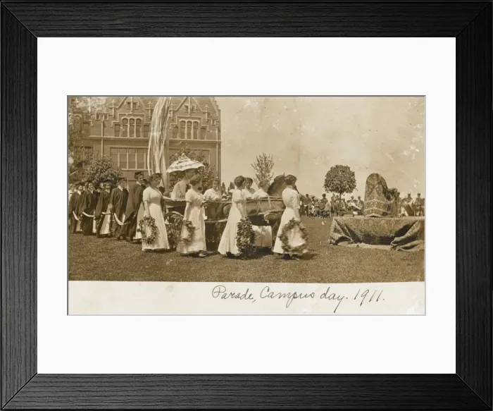 Framed Print : Campus Day Parade Framed Print : Campus Day Parade
