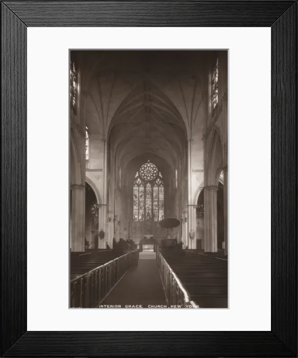 Framed Print : Grace Church, New York Framed Print : Grace Church, New York
