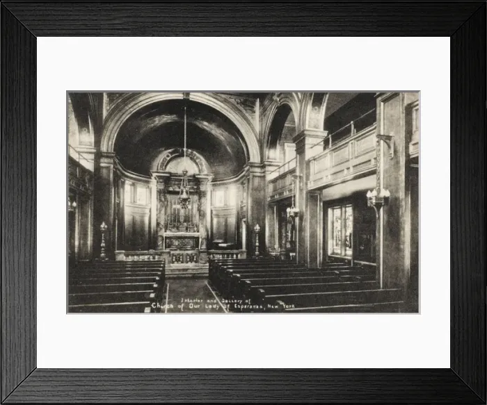 Framed Print : Church of Our Lady of Esperanza, New York Framed Print : Church of Our Lady of Esperanza, New York