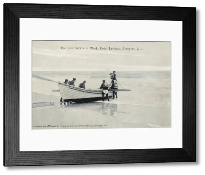Framed Print : Lifeboat, Freeport, Long Island Framed Print : Lifeboat, Freeport, Long Island