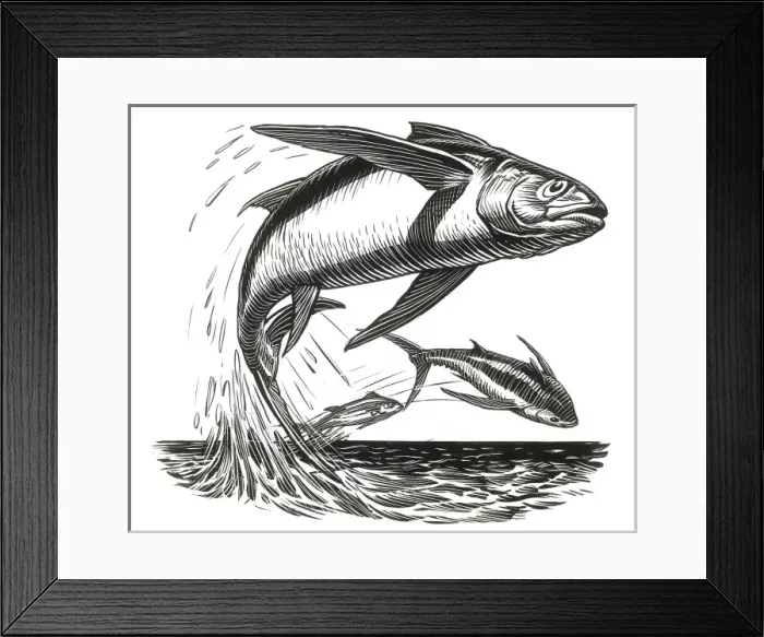 Framed Print : The Old Man and the Sea Framed Print : The Old Man and the Sea