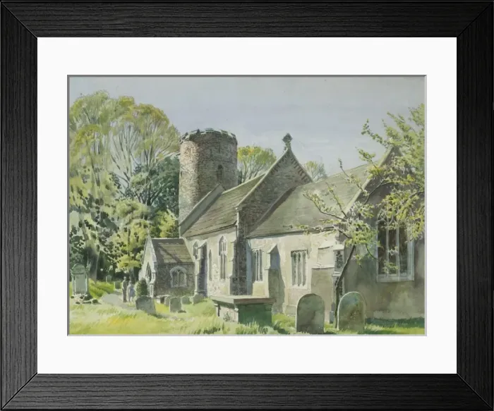 Framed Print : East Anglian Church