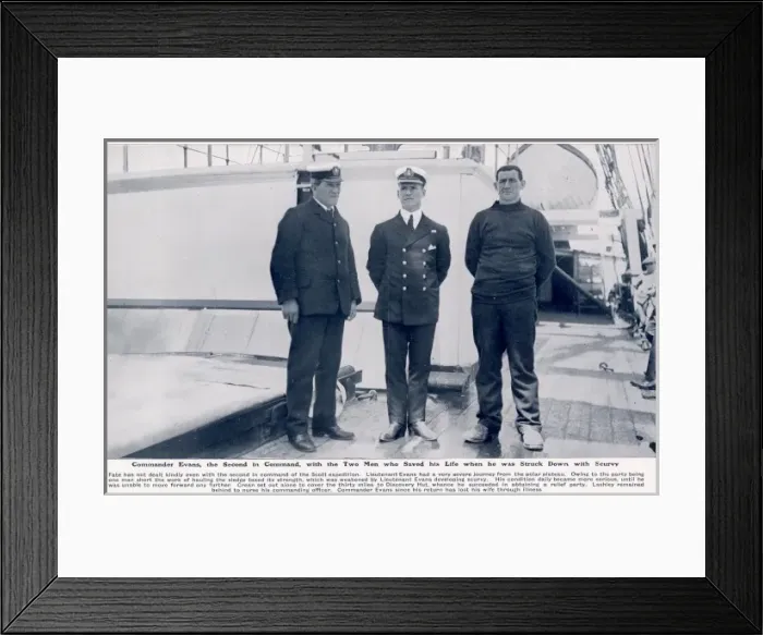 Framed Print : Back to Civilisation. The Second in Command at Lyttelton Framed Print : Back to Civilisation. The Second in Command at Lyttelton