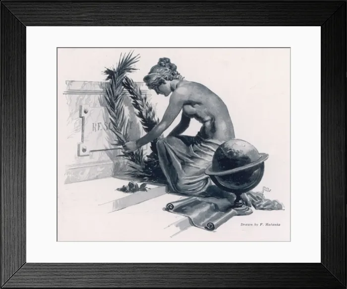 Framed Print : Wreath for Captain Scott Framed Print : Wreath for Captain Scott
