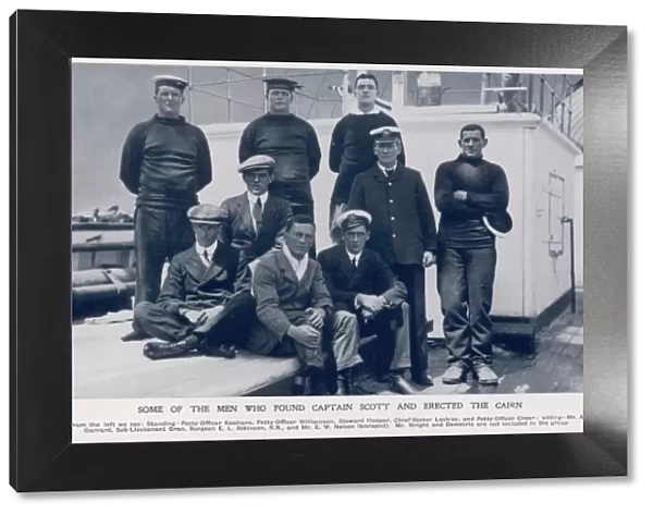 Some of the men who found Captain Scott