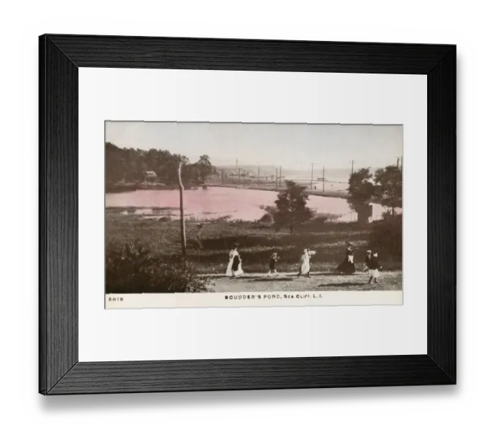 Framed Print : Sea Cliff, Long Island Framed Print : Sea Cliff, Long Island