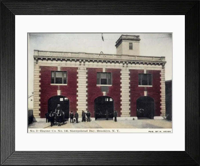 Framed Print : Brooklyn, New York Framed Print : Brooklyn, New York