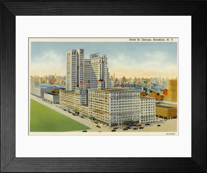 Framed Print : Brooklyn, New York Framed Print : Brooklyn, New York