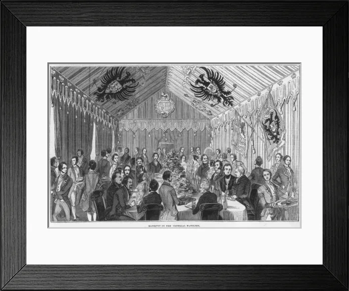 Framed Print : Banquet in the Imperial Pavilion Framed Print : Banquet in the Imperial Pavilion