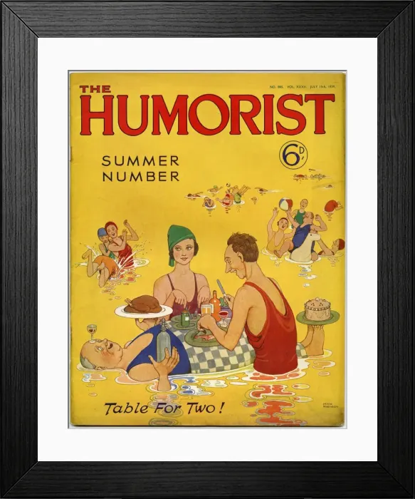 Framed Print : The Humorist Summer Number 1939 Framed Print : The Humorist Summer Number 1939