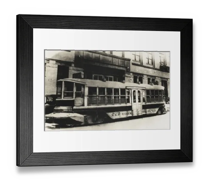 Framed Print : New York Tram Framed Print : New York Tram