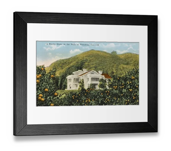 Framed Print : Pasadena, California Framed Print : Pasadena, California