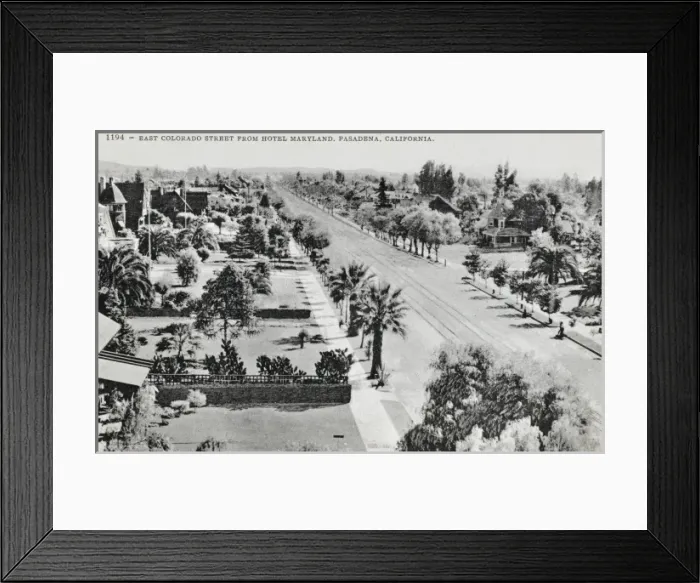 Framed Print : Pasadena, California Framed Print : Pasadena, California