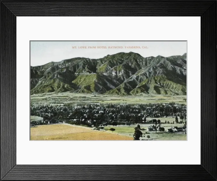 Framed Print : Pasadena, California Framed Print : Pasadena, California