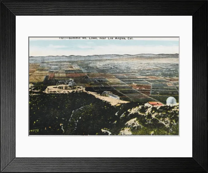 Framed Print : Mount Lowe, California Framed Print : Mount Lowe, California