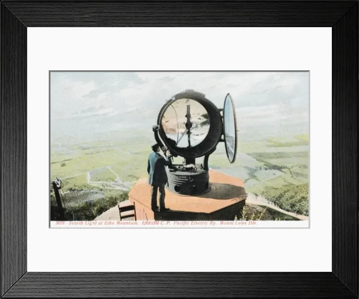 Framed Print : Echo Mountain, California Framed Print : Echo Mountain, California