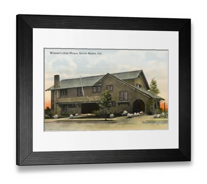 Framed Print : Sierra Madre, California Framed Print : Sierra Madre, California