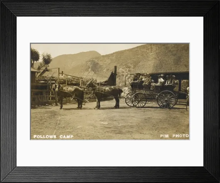 Framed Print : Follows Camp, California Framed Print : Follows Camp, California